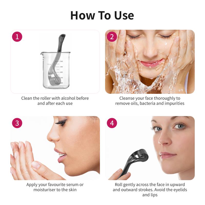 Derma Roller 0.25mm — Micro Needling Facial Tool