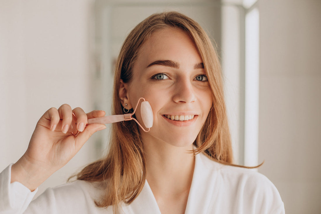How to Use a Rose Quartz Facial Roller — Step by Step