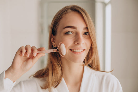 How to Use a Rose Quartz Facial Roller — Step by Step