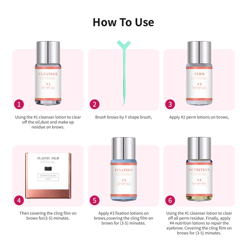 Brow & Lash Edit — Eyebrow Lamination & Lash Lift Kit