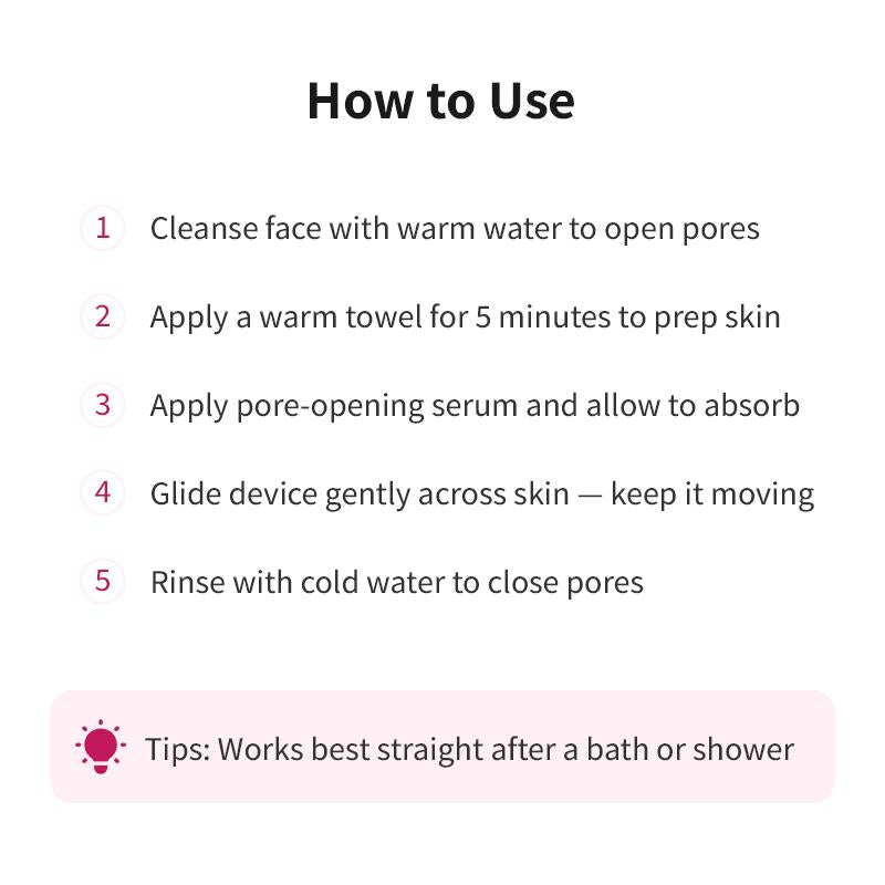 Electric Blackhead Remover — 3 Mode Pore Vacuum Cleanser