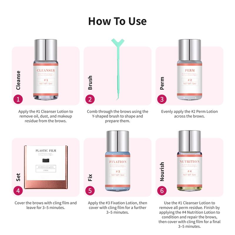 Eyebrow Lamination Kit — Professional Brow Lift & Setting Set